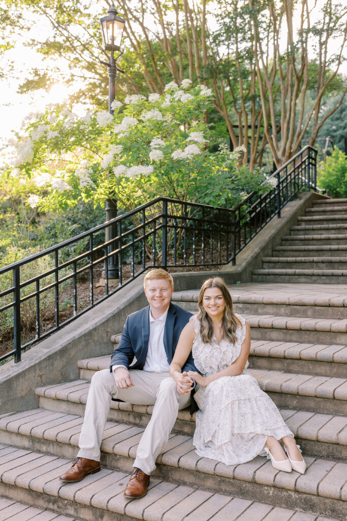 Athens Botanical Gardens Engagement Session