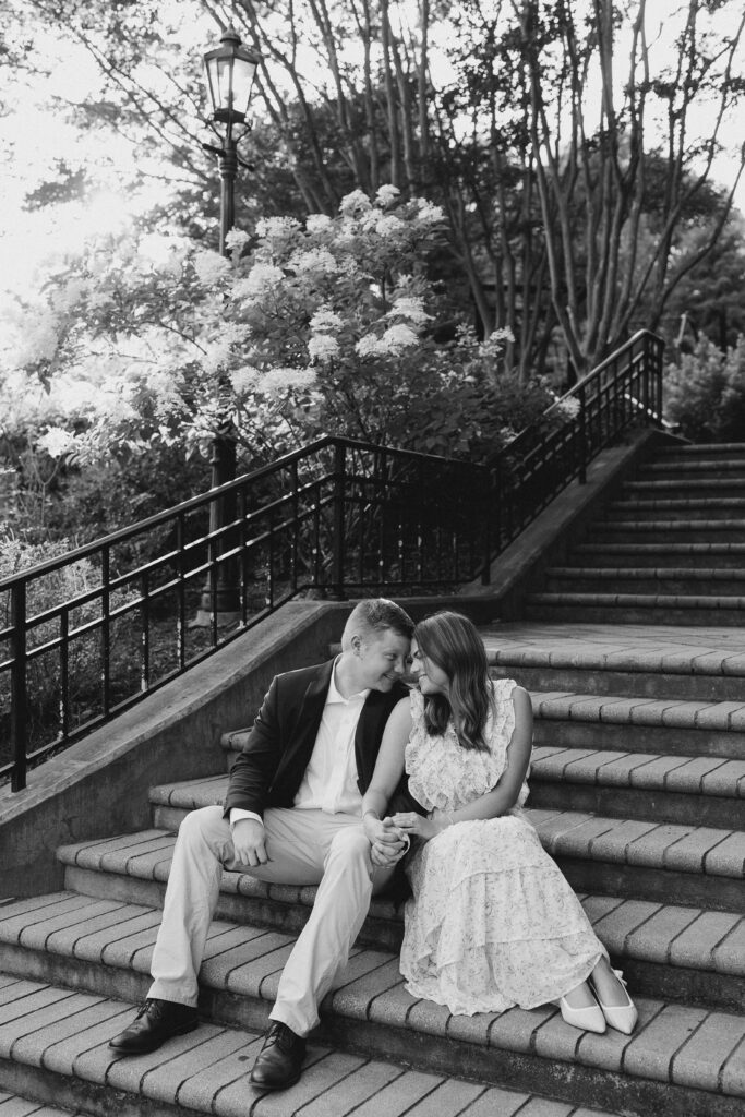 Athens Botanical Gardens Engagement Session