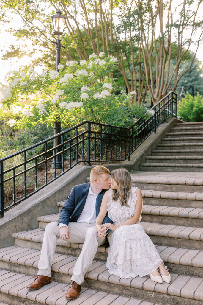 Athens Botanical Gardens Engagement Session