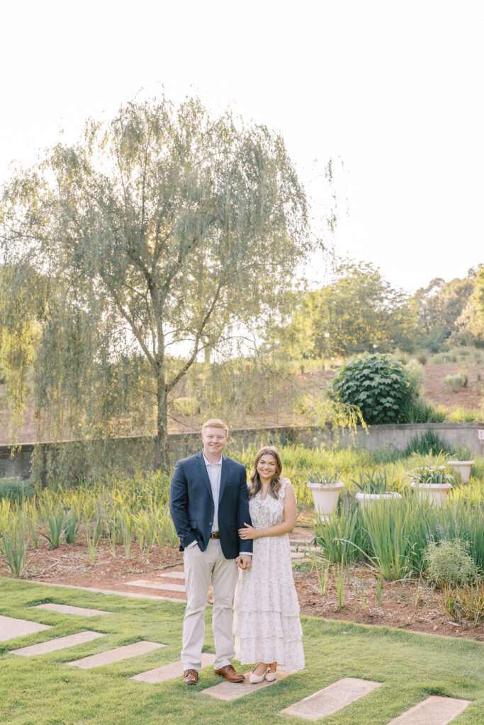 Athens Botanical Gardens Engagement Session
