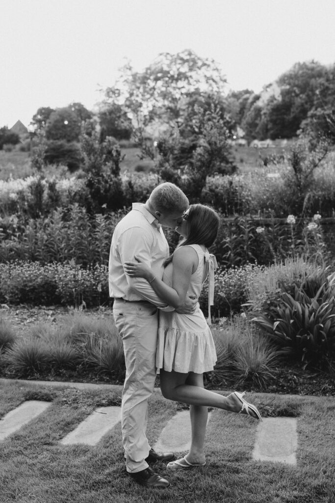 Athens Botanical Gardens Engagement Session