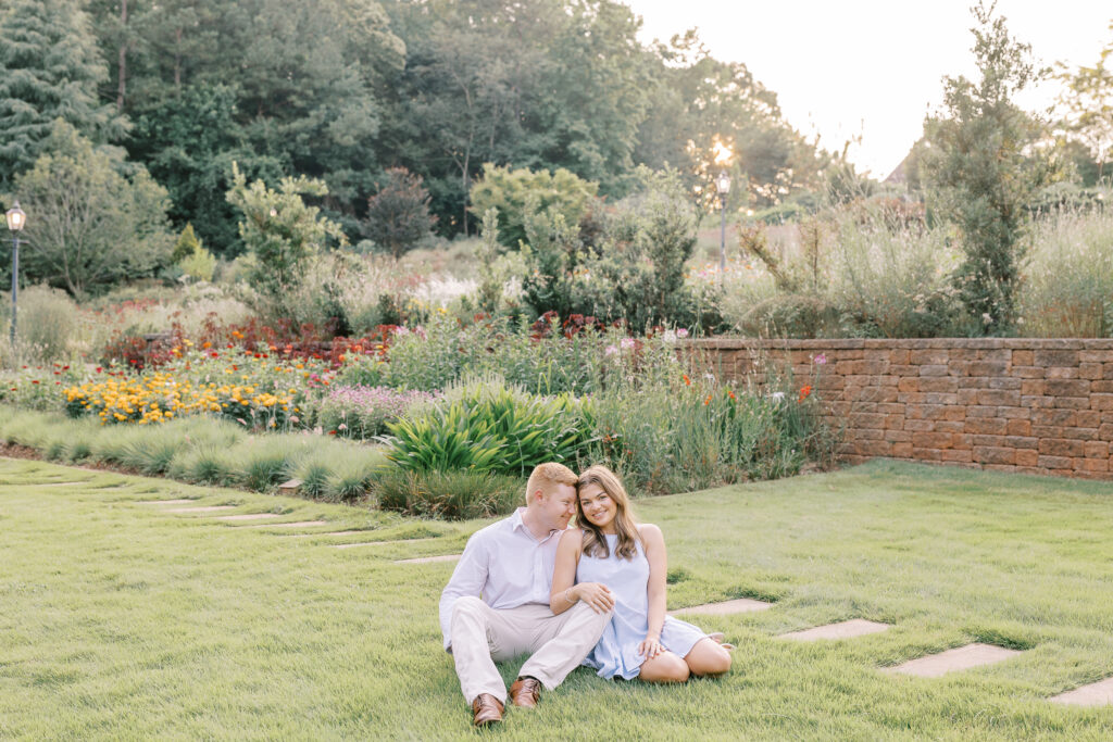 Athens Botanical Gardens Engagement Session