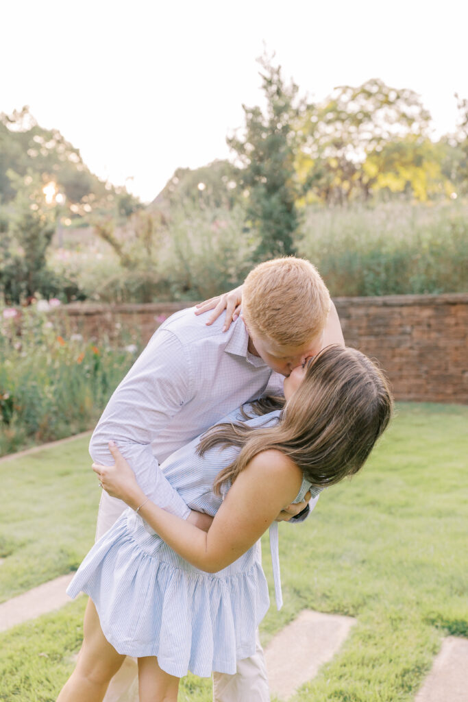 Athens Botanical Gardens Engagement Session