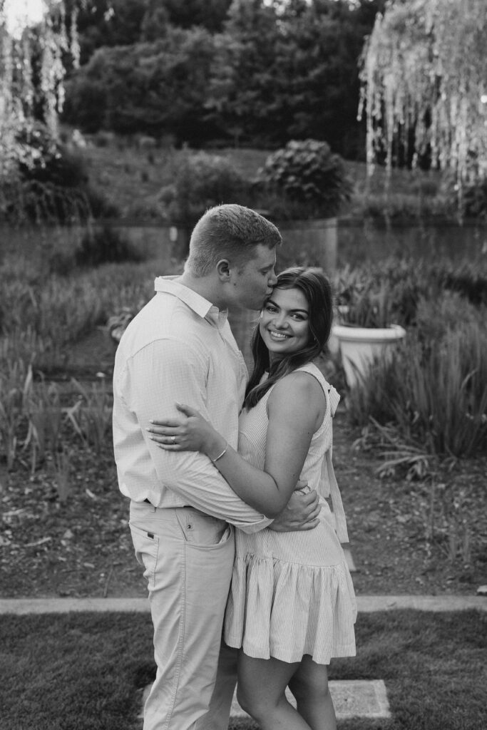 Athens Botanical Gardens Engagement Session