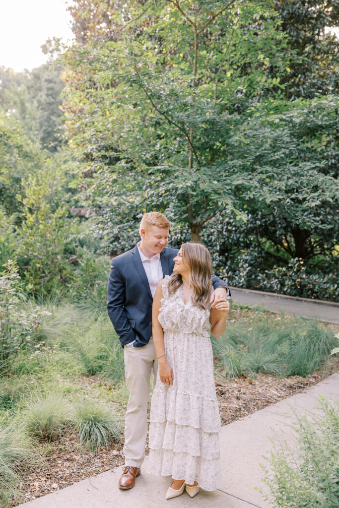 Athens Botanical Gardens Engagement Session