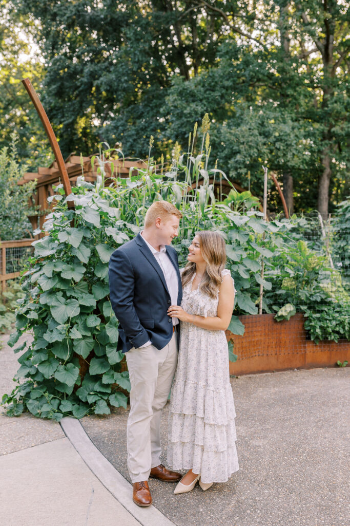 Athens Botanical Gardens Engagement Session