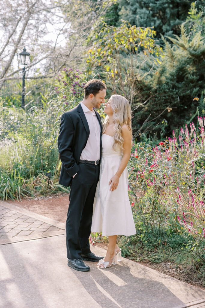 state botanical gardens of georgia in athens engagement session