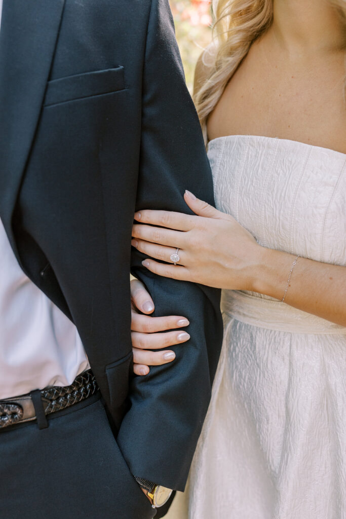 state botanical gardens of georgia in athens engagement session