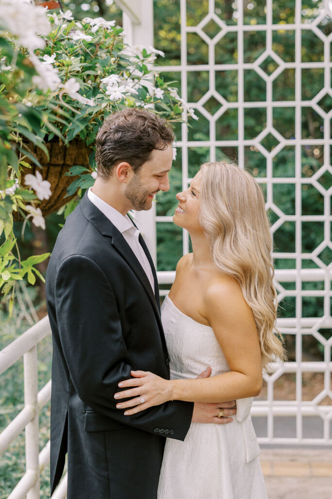 state botanical gardens of georgia in athens engagement session