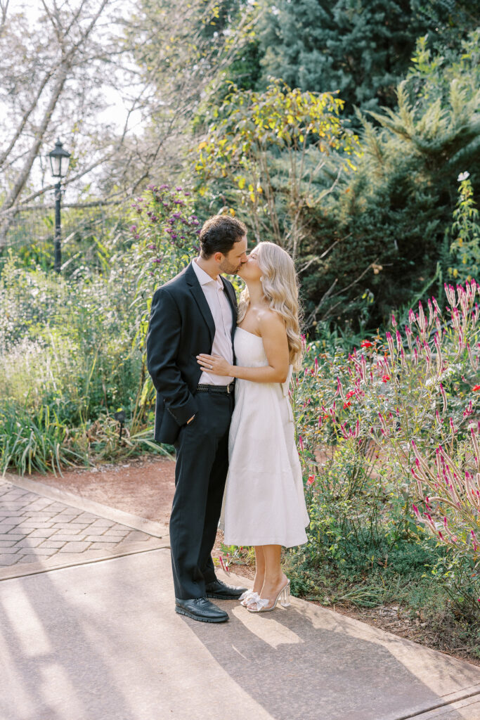 state botanical gardens of georgia in athens engagement session