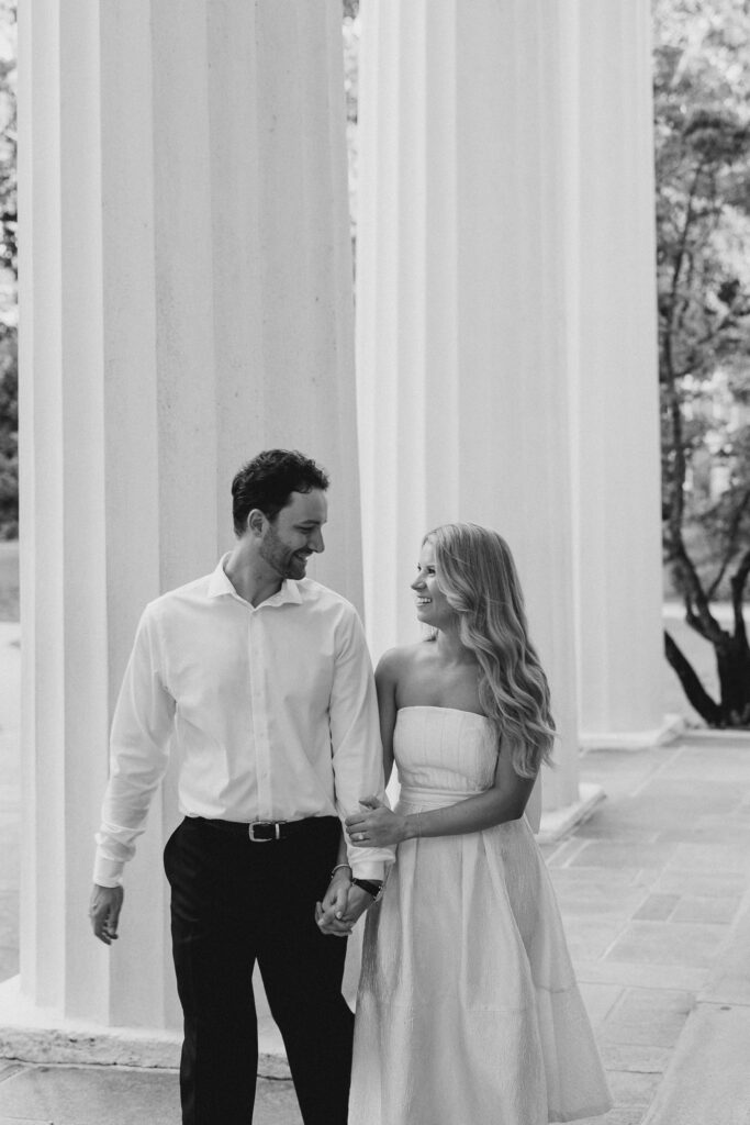 UGA North Campus in Downtown Athens engagement Session