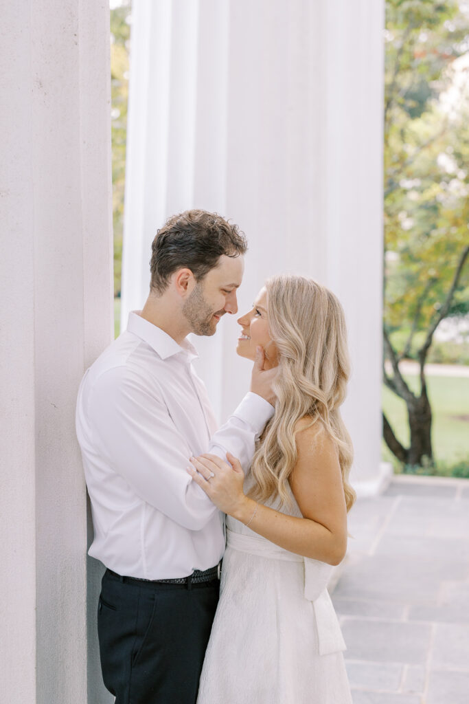 UGA North Campus in Downtown Athens engagement Session