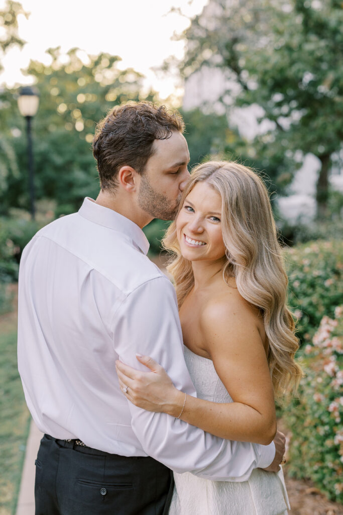 UGA North Campus in Downtown Athens engagement Session