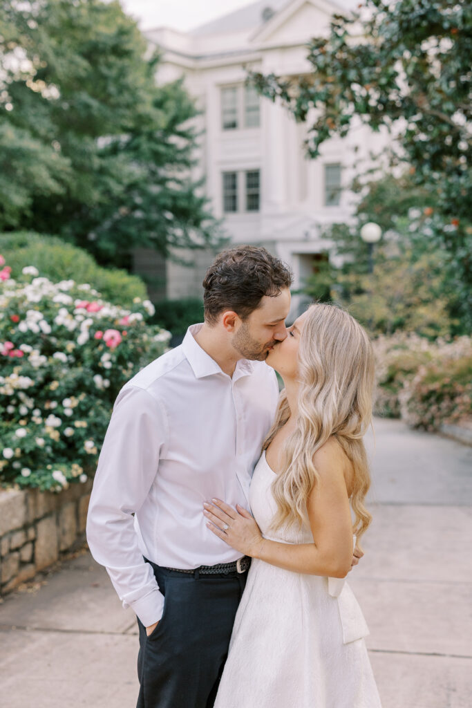 UGA North Campus in Downtown Athens engagement Session