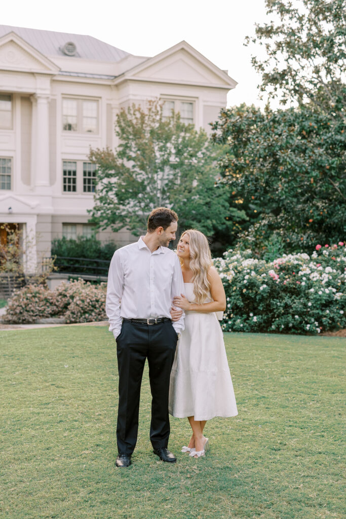 UGA North Campus in Downtown Athens engagement Session