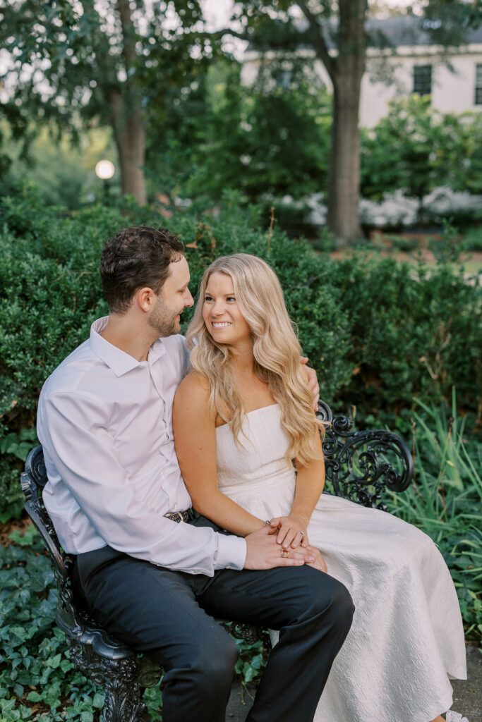 UGA North Campus in Downtown Athens engagement Session