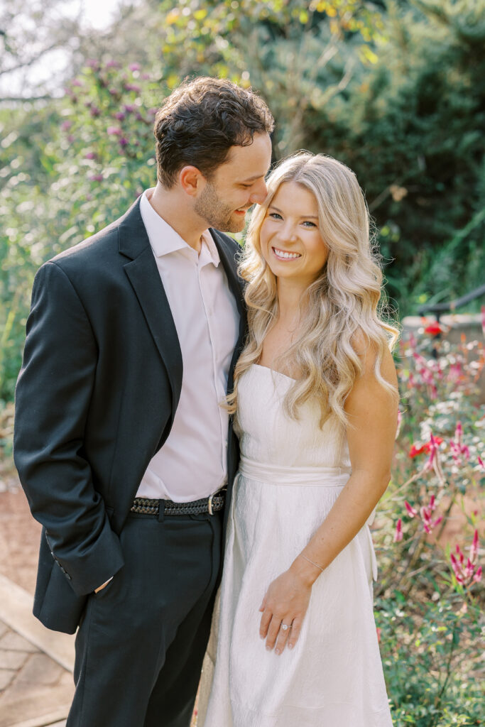 state botanical gardens of georgia in athens engagement session