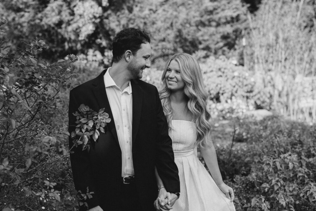 state botanical gardens of georgia in athens engagement session