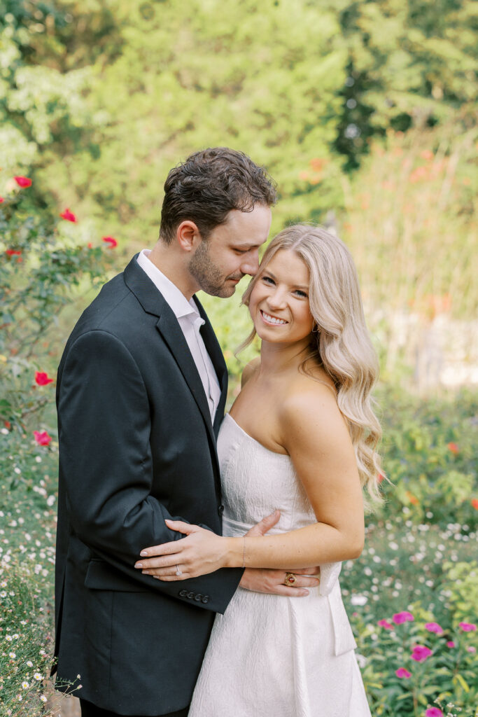 state botanical gardens of georgia in athens engagement session