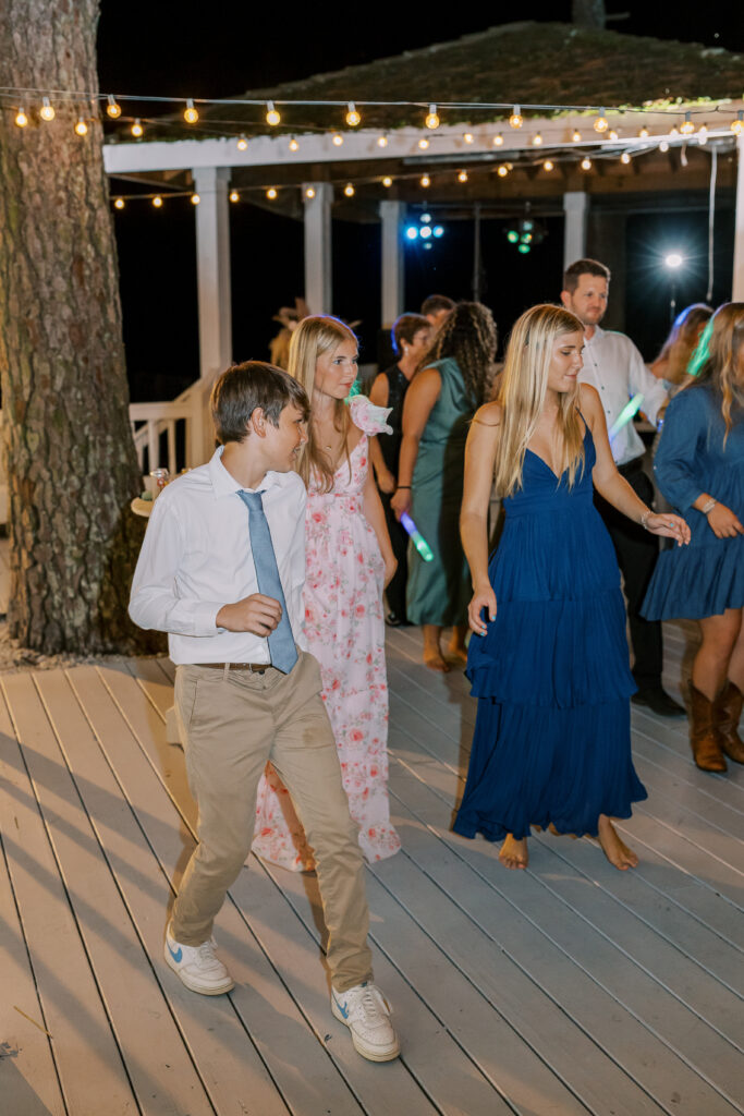 gin creek wedding reception