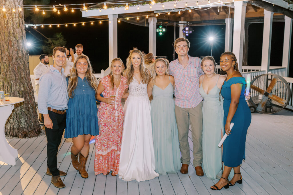 gin creek wedding reception