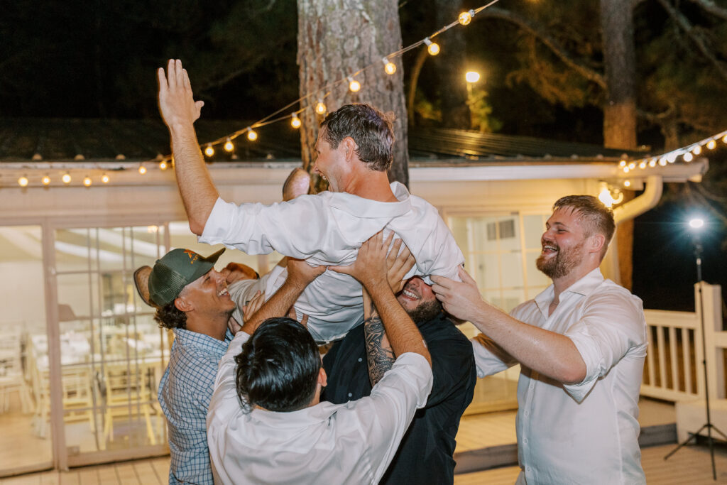 gin creek wedding reception