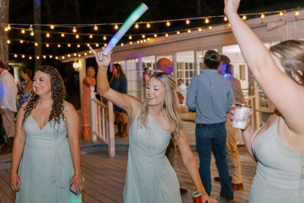 gin creek wedding reception