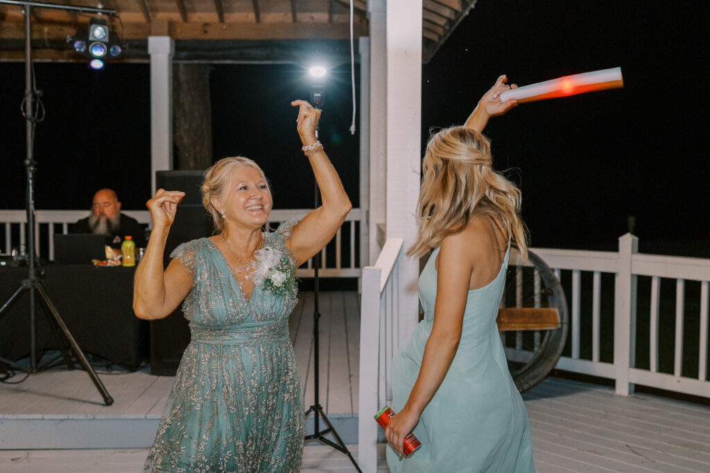 gin creek wedding reception