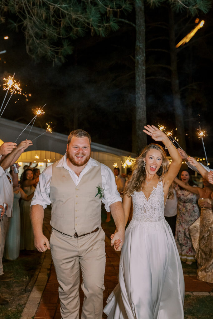 gin creek wedding reception