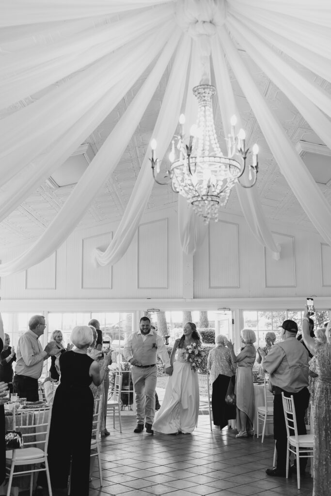 gin creek wedding reception