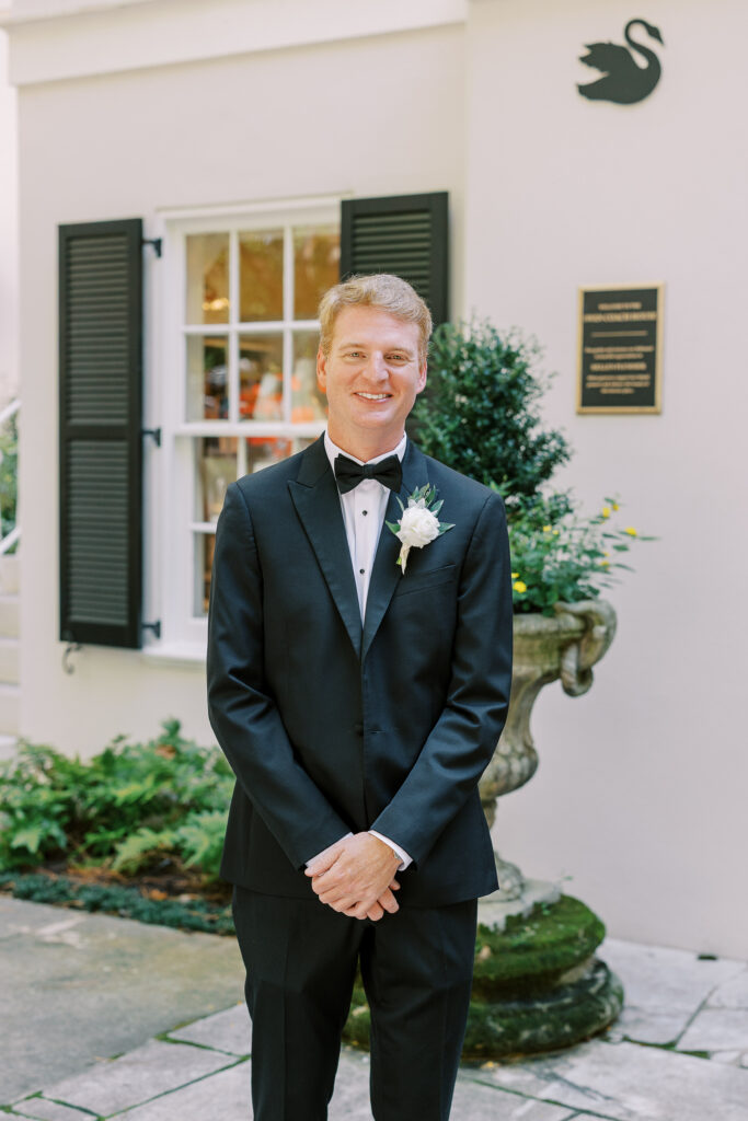 portrait of a groom