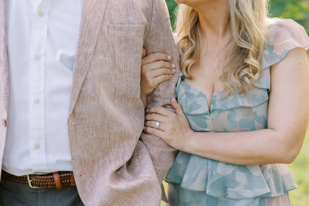 Golden Hour Engagement Session at Piedmont Park in Atlanta, GA