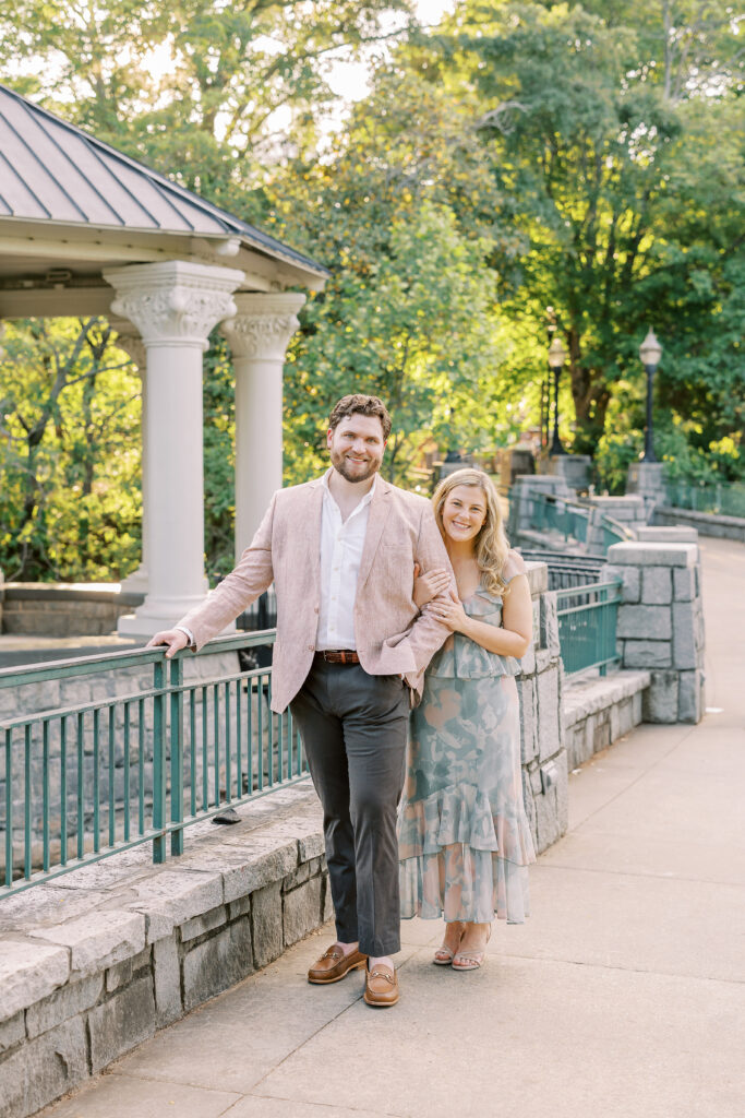 Golden Hour Engagement Session at Piedmont Park in Atlanta, GA