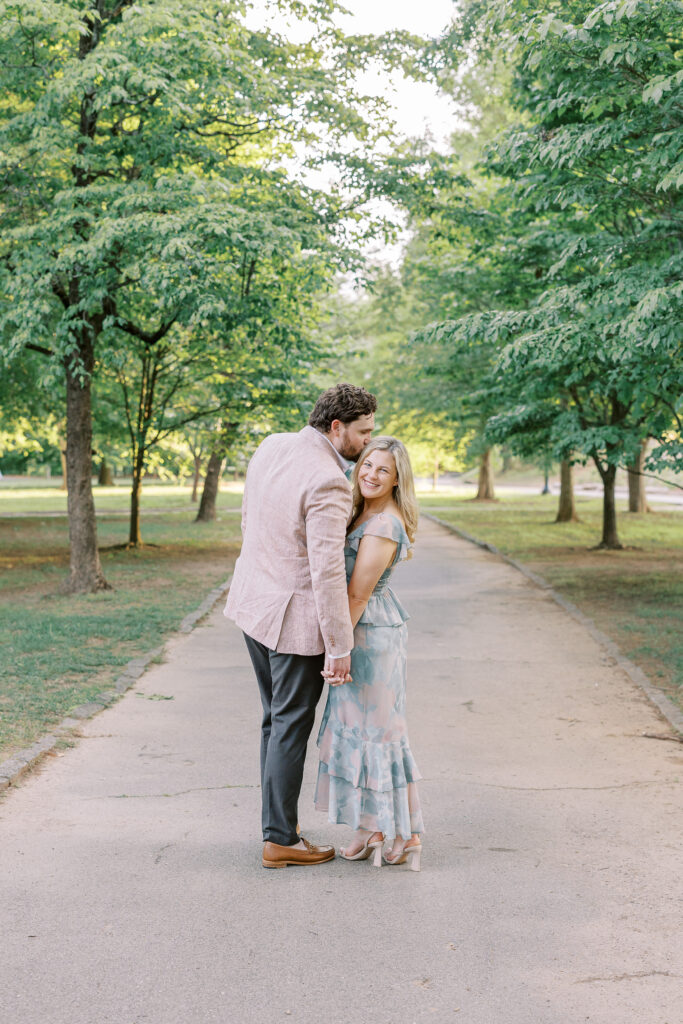 Golden Hour Engagement Session at Piedmont Park in Atlanta, GA