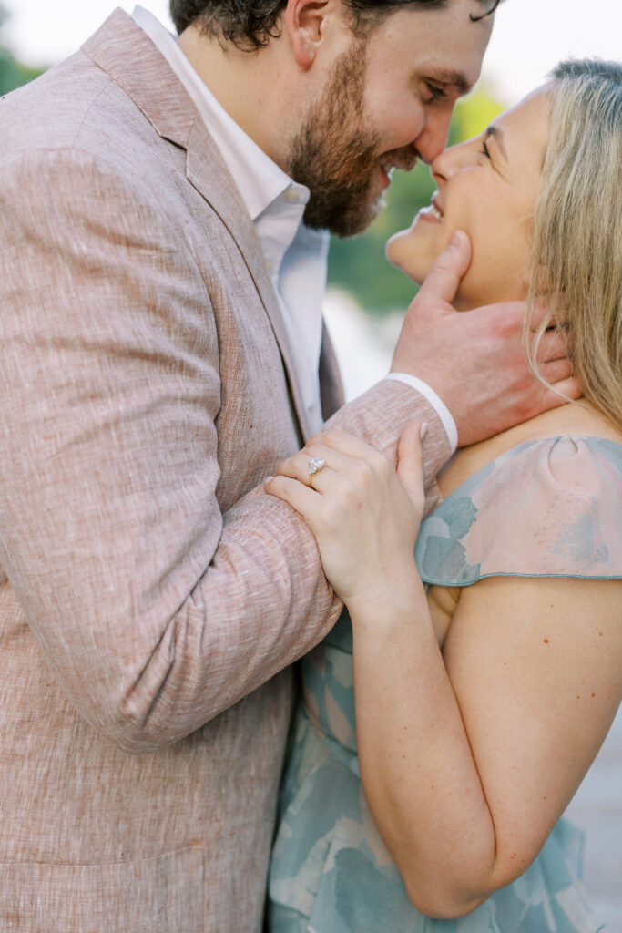Golden Hour Engagement Session at Piedmont Park in Atlanta, GA