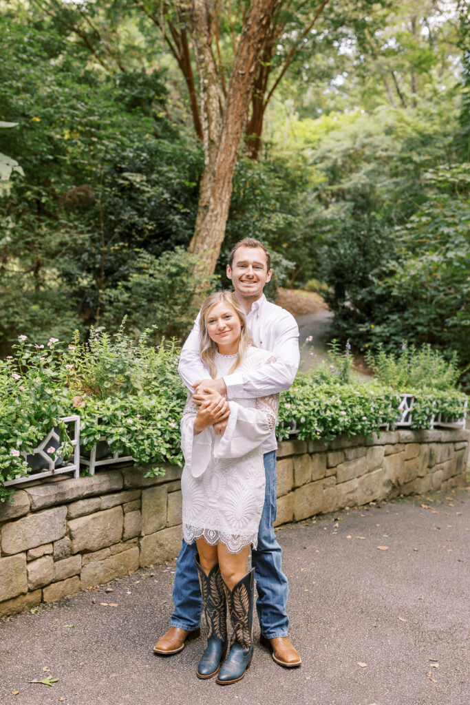 Engagement Session at the Athens Botanical Garden