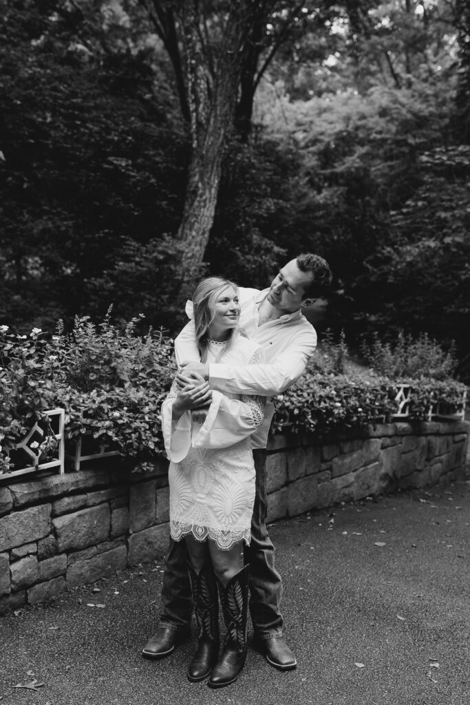 Engagement Session at the Athens Botanical Garden