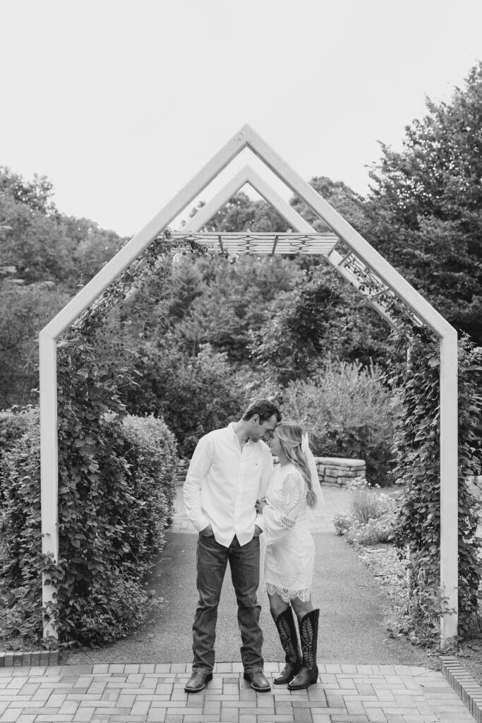 Engagement Session at the Athens Botanical Garden