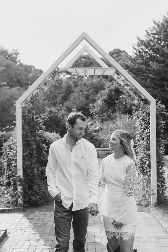 Engagement Session at the Athens Botanical Garden