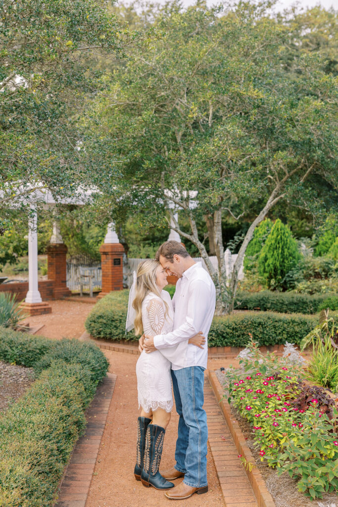 Engagement Session at the Athens Botanical Garden