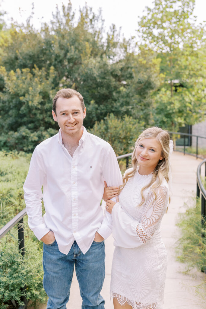 Engagement Session at the Athens Botanical Garden