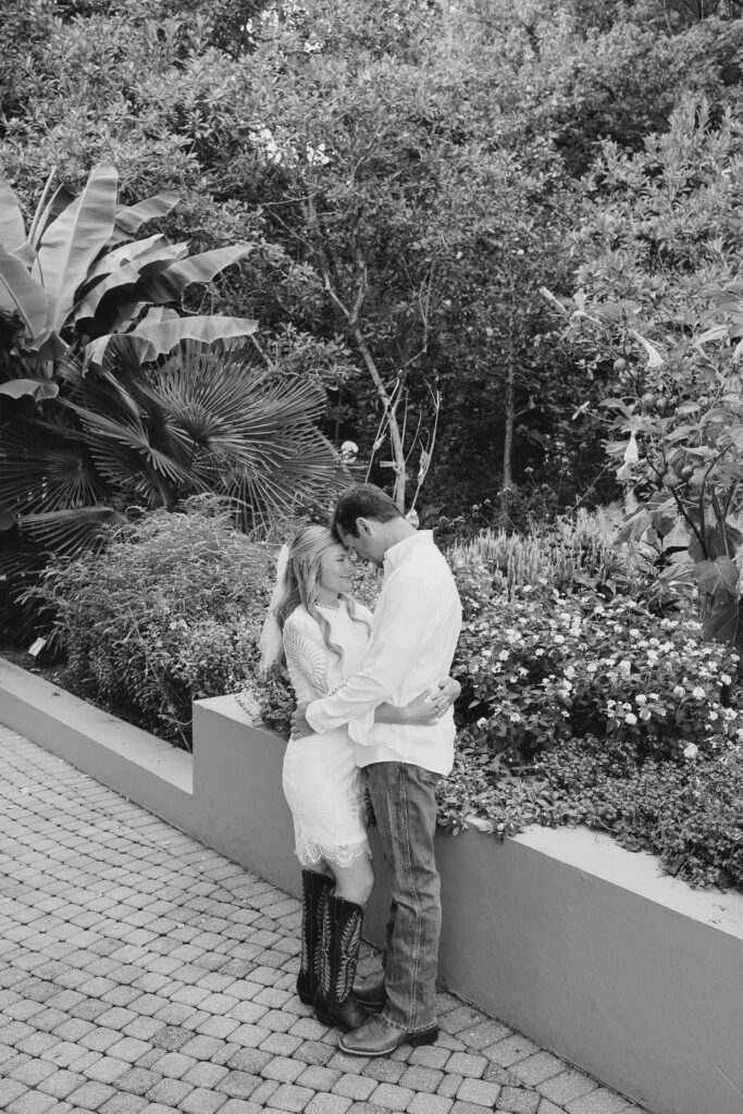 Engagement Session at the Athens Botanical Garden