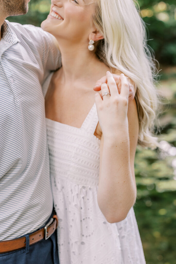 winn park engagement session in atlanta, ga