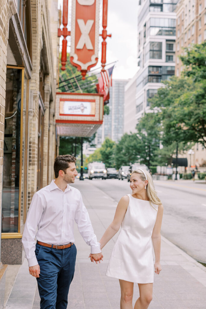 Fox District Engagement Session in Midtown Atlanta
