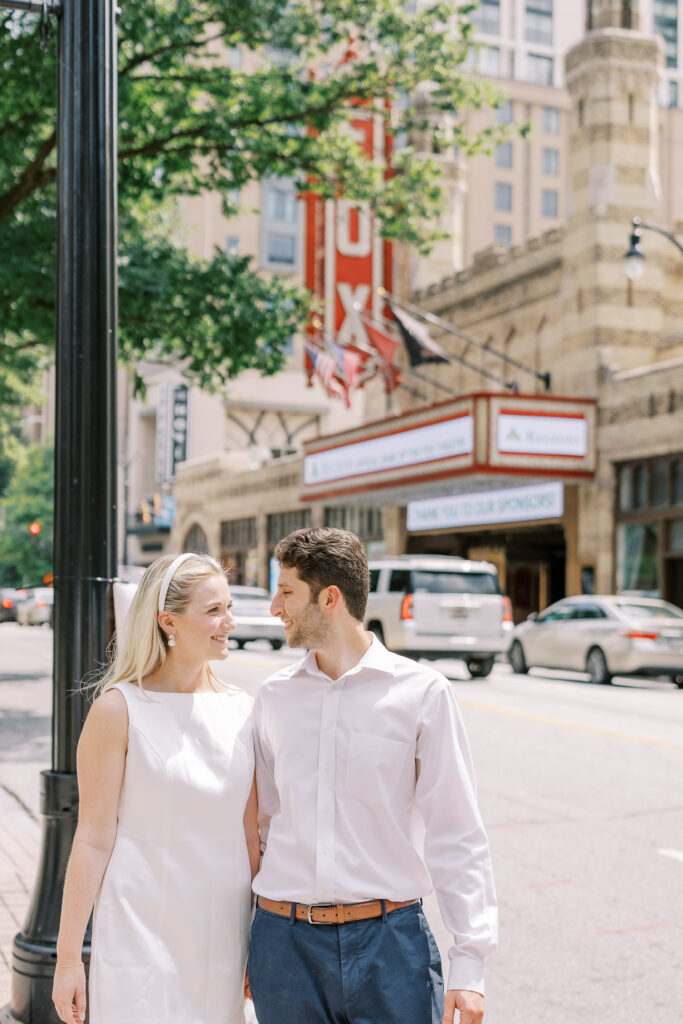 Fox District Engagement Session in Midtown Atlanta