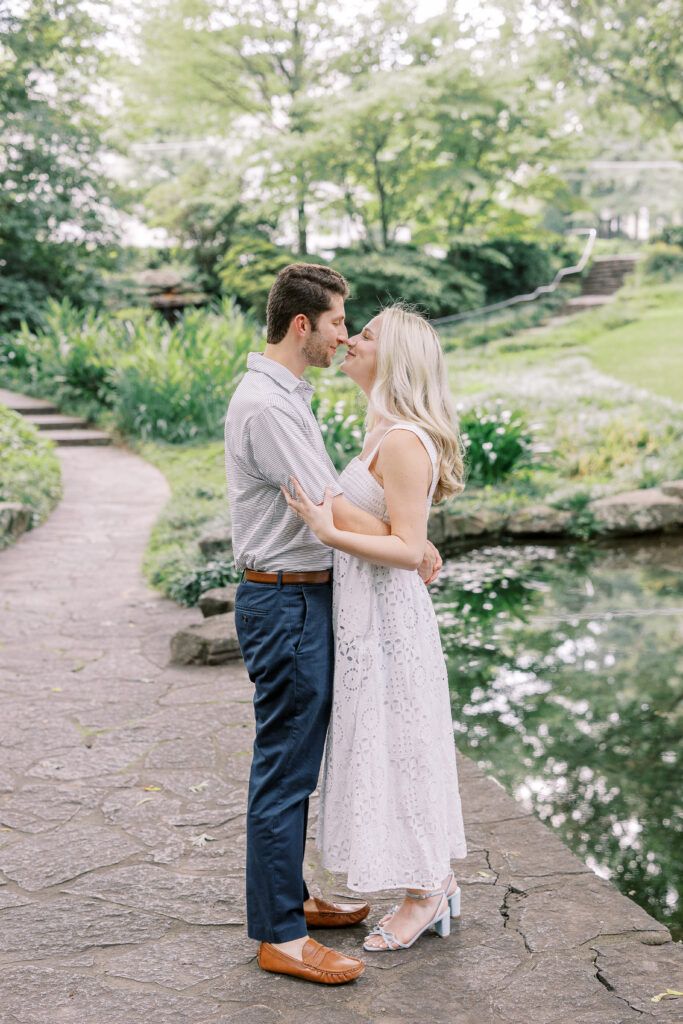 winn park engagement session in atlanta, ga