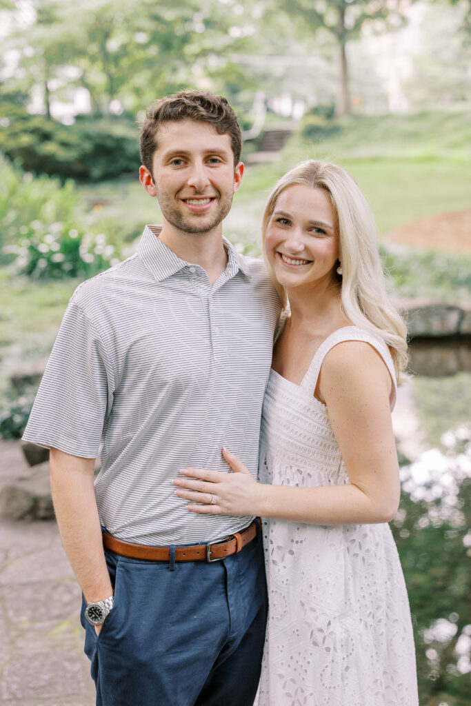 winn park engagement session in atlanta, ga