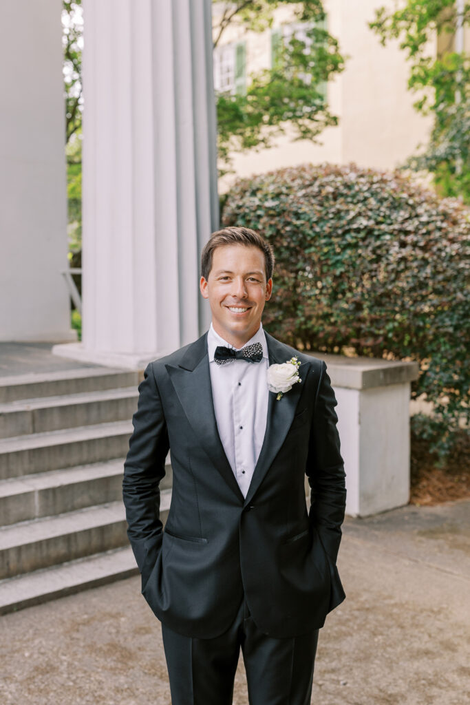 portrait of a groom