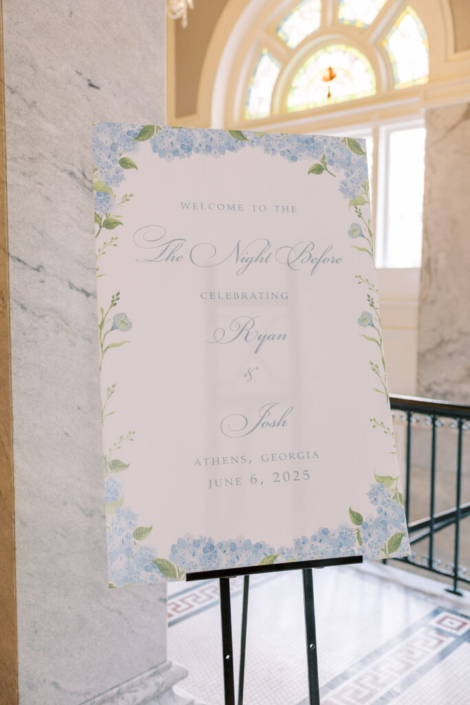 Georgian Hall Rehearsal Dinner