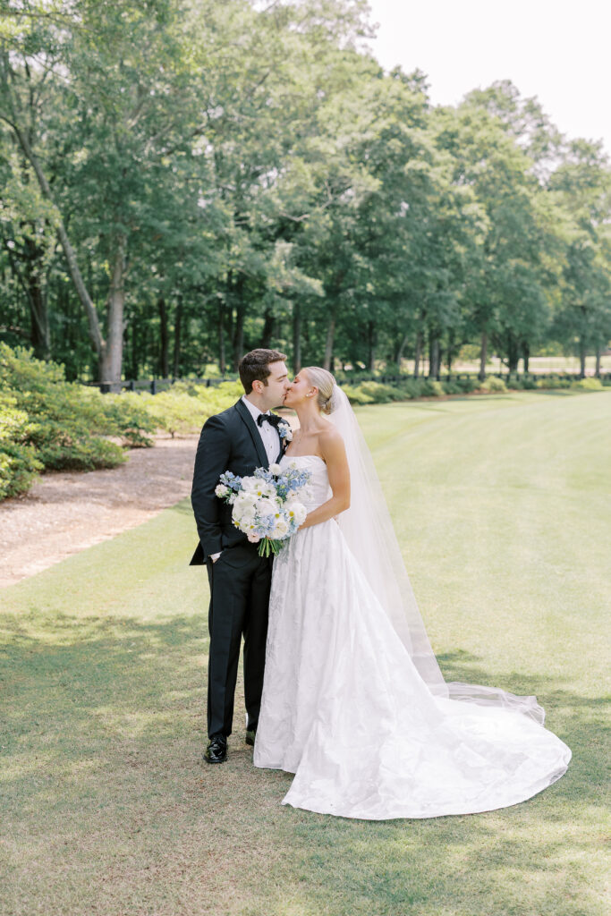 bride and groom portrait